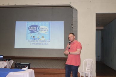 Saúde do homem foi tema de palestra