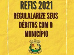 Contribuinte em débito com o Município tem até o final de novembro para aderir ao REFIS