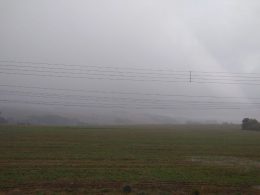 Chuvas da semana, até a manhã de quarta-feira (5), tiveram média de 50mm em Lagoa dos Três Cantos