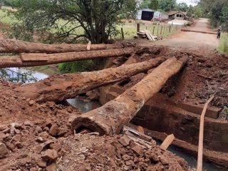 Projeto de construção de pontes no interior de Lagoa dos Três Cantos entra na 2ª etapa