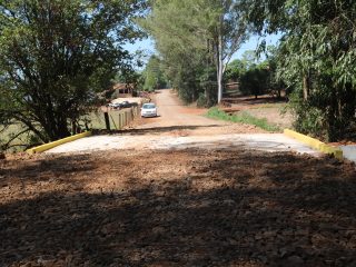 Liberada para o tráfego a ponte de Linha Glória