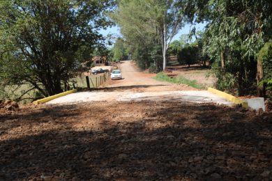 Liberada para o tráfego a ponte de Linha Glória