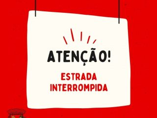 Estrada interrompida