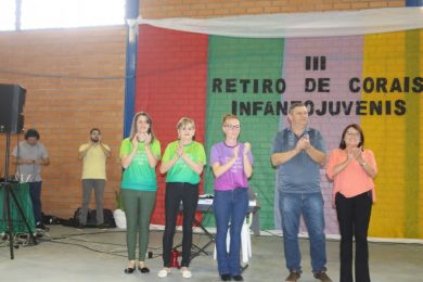 Departamento de Cultura de Lagoa dos Três Cantos promoveu o lll Retiro de Corais Infantojuvenis