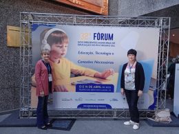 Professoras três-cantenses participaram do 32º Fórum de Dirigentes Municipais de Educação