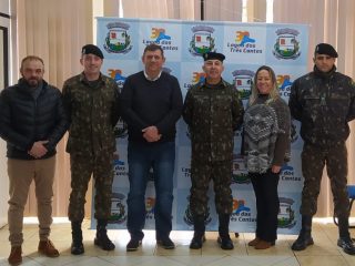 Junta de Serviço Militar de Lagoa dos Três Cantos recebe visita de “Orientação Técnica”