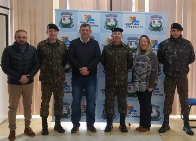Junta de Serviço Militar de Lagoa dos Três Cantos recebe visita de “Orientação Técnica”