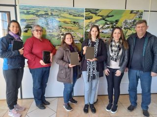 Tablets para as Agentes Comunitárias de Saúde três-cantenses