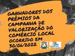 Realizado o 1º sorteio da campanha de Valorização do Comércio de Lagoa dos Três Cantos