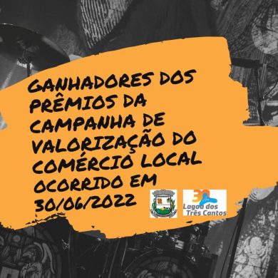 Realizado o 1º sorteio da campanha de Valorização do Comércio de Lagoa dos Três Cantos