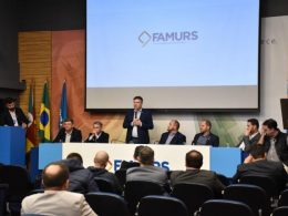 Paulinho Salerno é o presidente eleito da FAMURS, Sérgio Lasch é o vice pela AMAJA