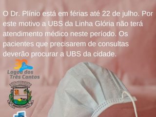 Aviso daSecretaria Municipal de Saúde