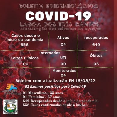 Fonte: Secretaria da Saúde/Ala Covid
