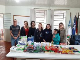 Entidades de Tapera e Não-Me-Toque recebem alimentos não perecíveis do Departamento e Cultura e Turismo de Lagoa dos Três Cantos