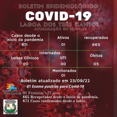 Fonte: Secretaria da Saúde/Ala Covid