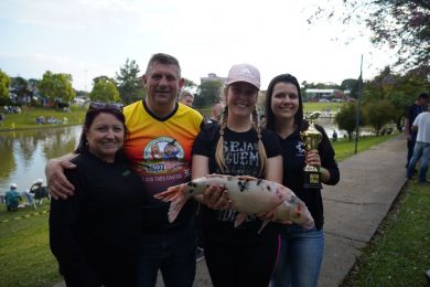 Feriado de 7 de setembro foi de 5º Festival da Pesca na Lagoa em Lagoa dos Três Cantos