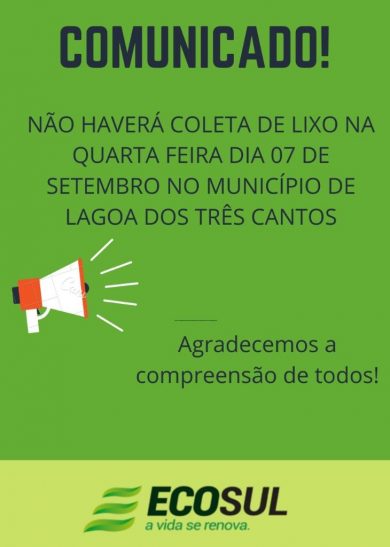 Recolhimento do lixo