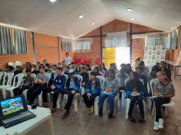 Dengue foi assunto apresentado aos estudantes da EMEF Professora Eida da Silveira