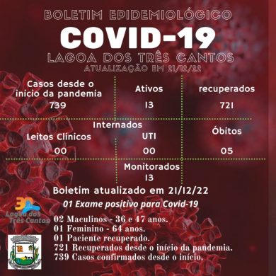 Fonte: Secretaria da Saúde/Ala Covid