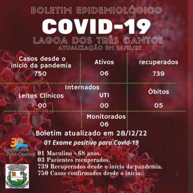 Fonte: Secretaria da Saúde/Ala Covid