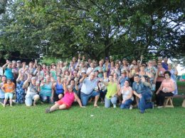 Grupos da melhor idade de Lagoa dos Três Cantos encerraram atividades no ano grande confraternização