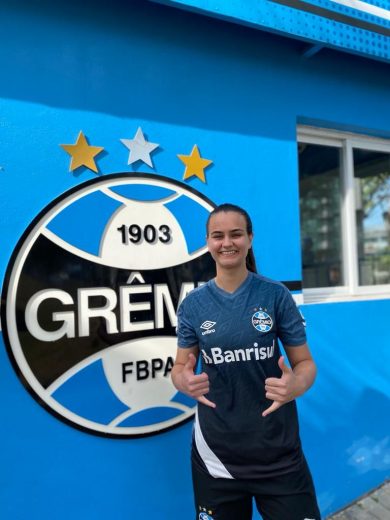 Futebol feminino, mais um talento três-cantense nos gramados do Brasil