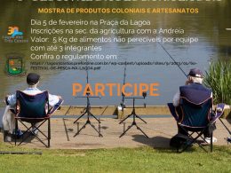 O Festival da Pesca na Lagoa será em fevereiro