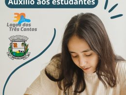 Aviso aos estudantes universitários e cursos técnicos de Lagoa dos Três Cantos