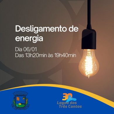 Desligamento de energia