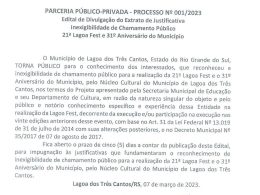 PARCERIA PÚBLICO-PRIVADA – PROCESSO Nº 001/2023