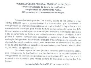 PARCERIA PÚBLICO-PRIVADA – PROCESSO Nº 001/2023