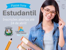 Abertas as inscrições para o Passe Livre Estudantil