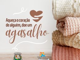 “Sua doação pode aquecer o corpo e o coração de muita gente.”