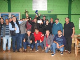 Entrega da premiação aos vencedores do Municipal de Kopp