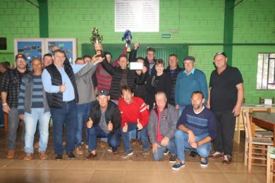 Entrega da premiação aos vencedores do Municipal de Kopp