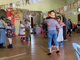 Registros do São João da melhor idade em Lagoa dos Três Cantos