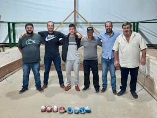 Parceiros da Bocha o grande campeão do Municipal de Bocha de Lagoa dos Três Cantos