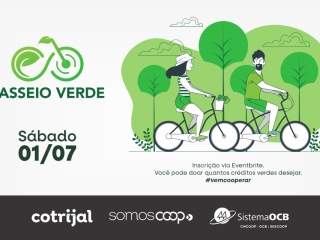 Logística Reversa, Passeio Verde e Andar pela Sustentabilidade serão temas de ações da Cotrijal em comemoração ao Dia do Cooperativismo
