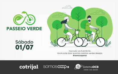 Logística Reversa, Passeio Verde e Andar pela Sustentabilidade serão temas de ações da Cotrijal em comemoração ao Dia do Cooperativismo