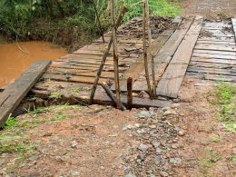 Ponte interditada