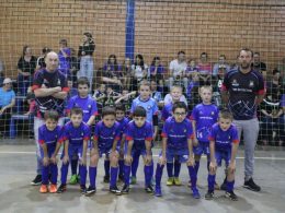 Resultados dos jogos da Escolinha Multiesportiva na 8ª rodada da Copa Regional Futsal categorias de base
