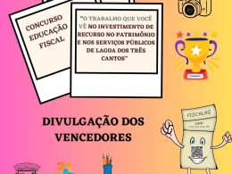 Grupo Municipal de Educação Fiscal divulga vencedores do Concurso de Educação Fiscal