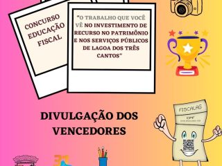 Grupo Municipal de Educação Fiscal divulga vencedores do Concurso de Educação Fiscal