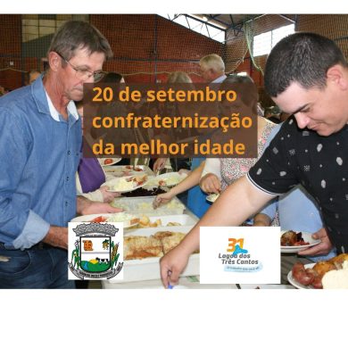 A festa do 20 de setembro será da melhor idade em Lagoa dos Três Cantos