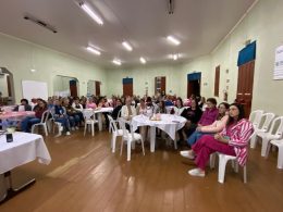 Saúde da mulher foi tema de encontro do Outubro Rosa em Lagoa dos Três Cantos