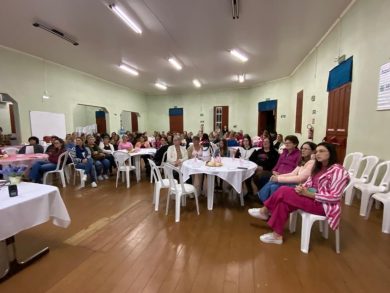 Saúde da mulher foi tema de encontro do Outubro Rosa em Lagoa dos Três Cantos