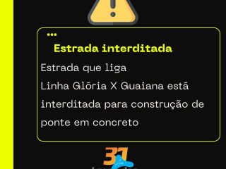 Ponte interditada