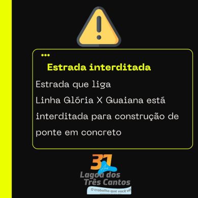 Ponte interditada