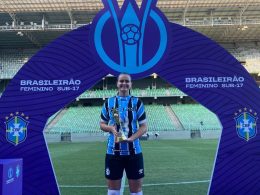 Três-cantense Crisana Kuhn Gehring é campeã brasileira sub-17