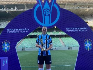 Três-cantense Crisana Kuhn Gehring é campeã brasileira sub-17
